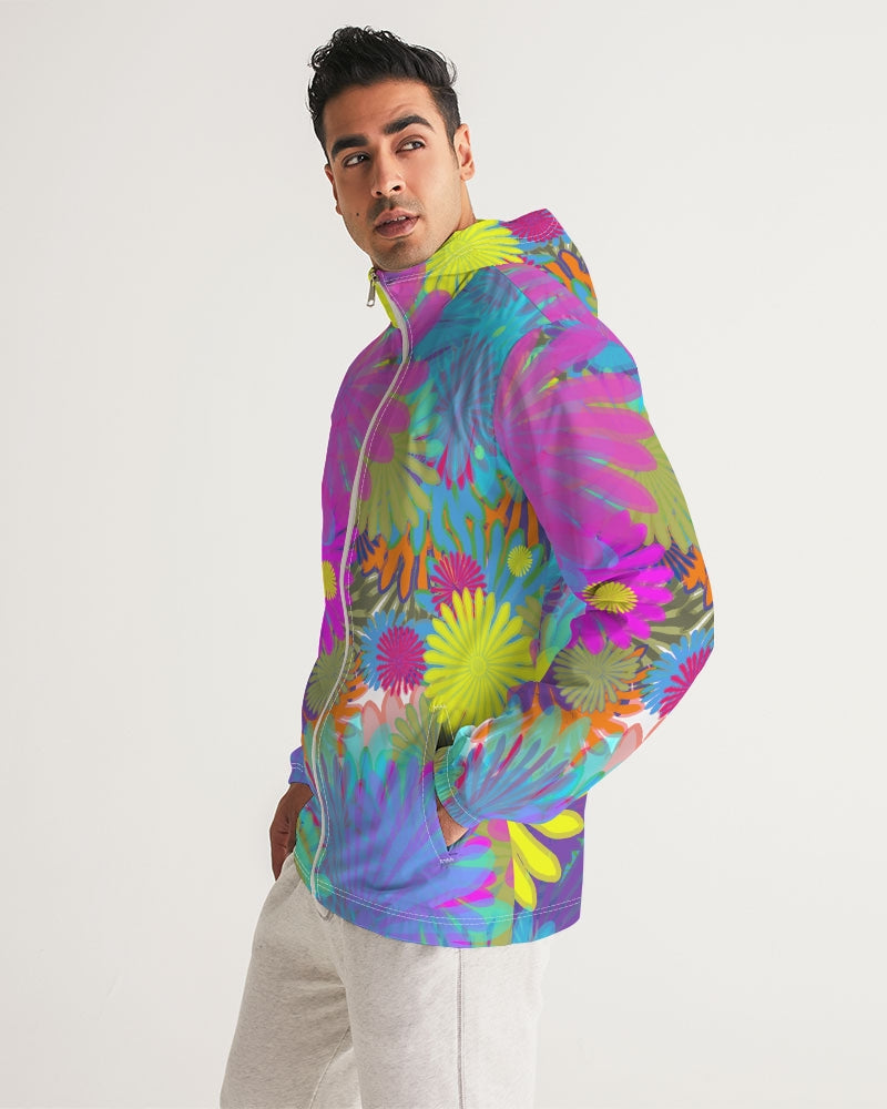 Daisy Festival Men's Windbreaker