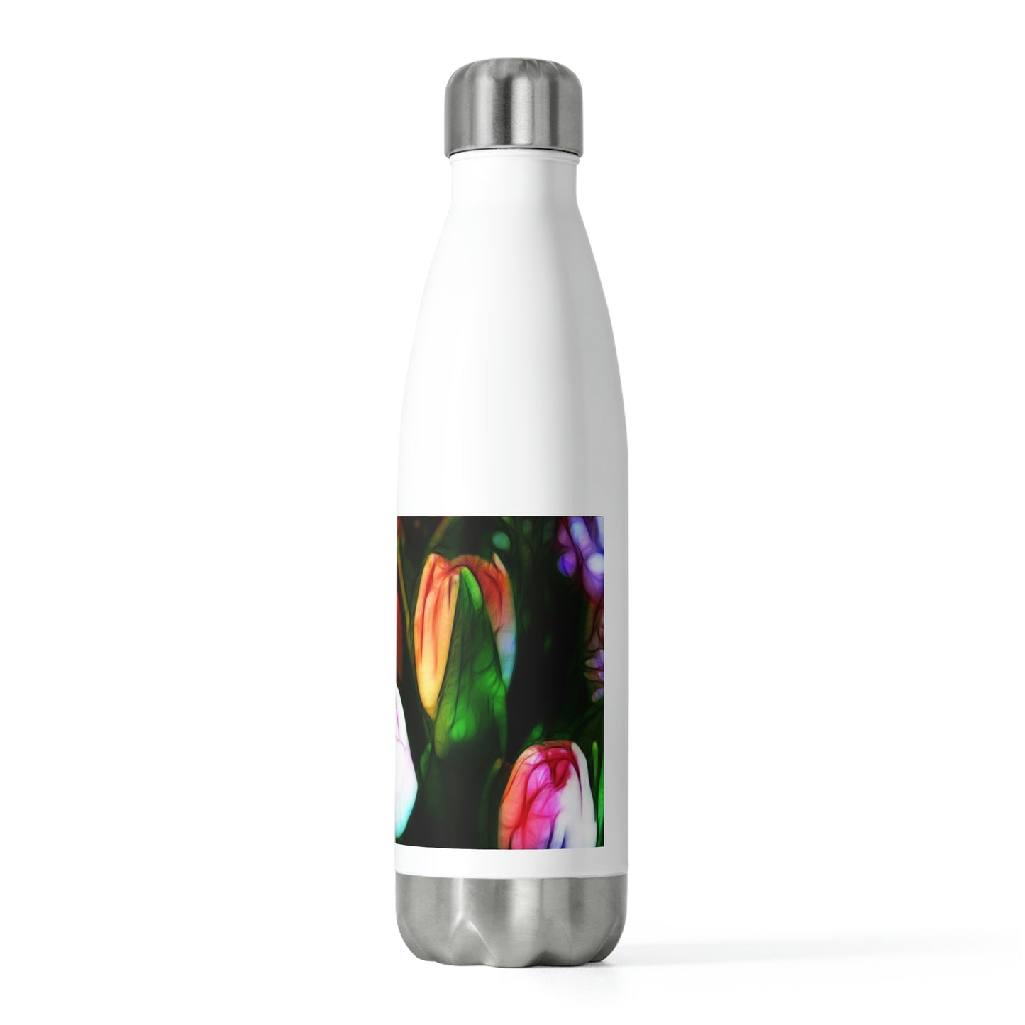 Pink Tulips 20oz Insulated Bottle