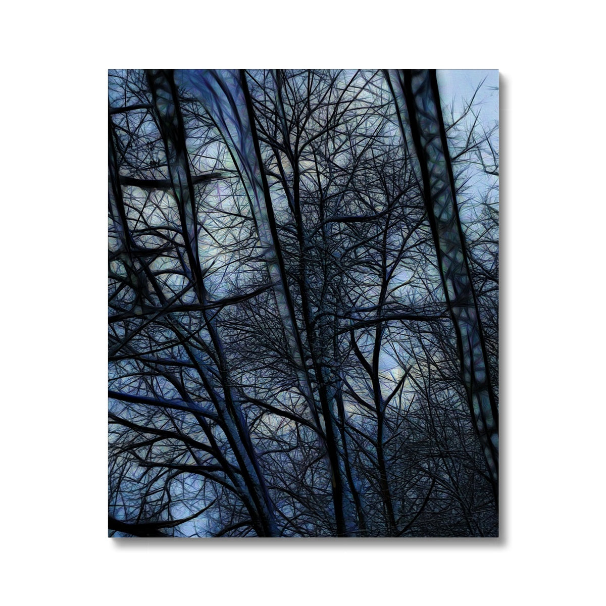 Twilight Icicles Canvas