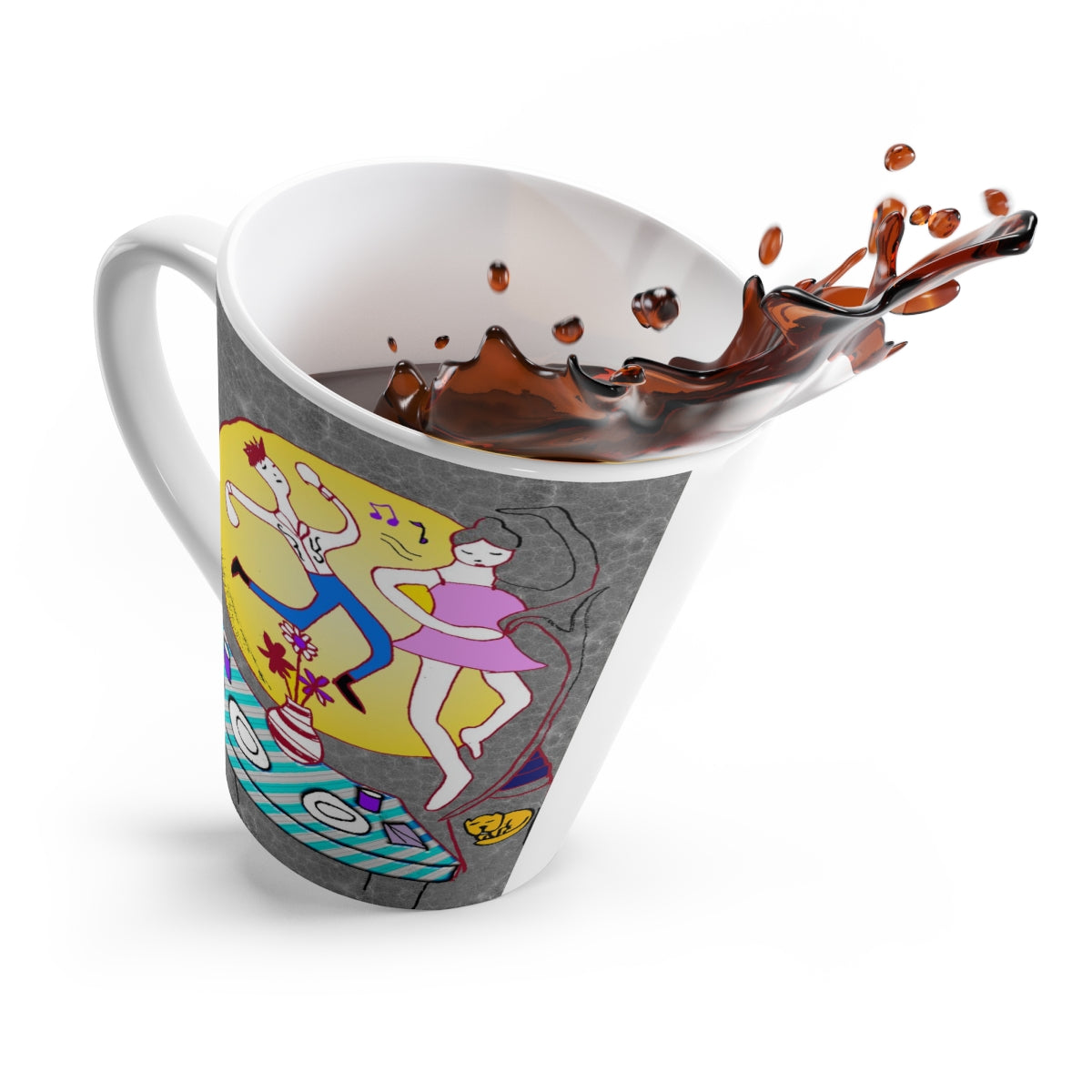 Dancin In The Moonlight Latte Mug