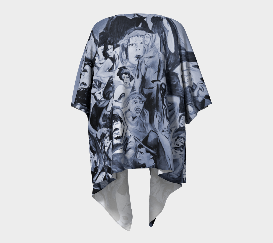 Silents Draped Kimono