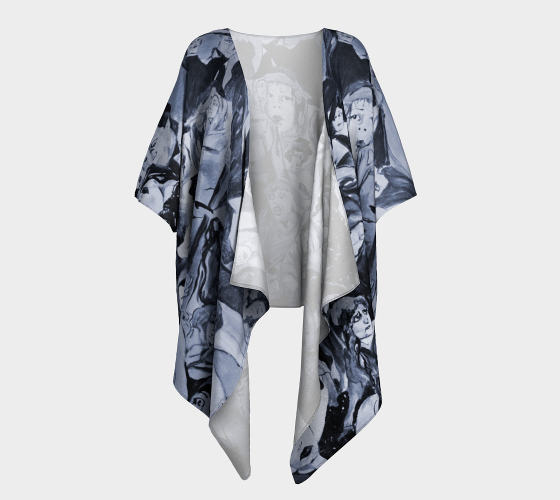 Silents Draped Kimono