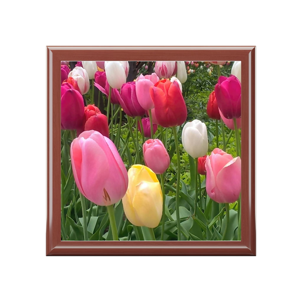 Home Chicago Tulips Jewelry Box