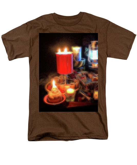 Candle Still Life - Men's T-Shirt  (Regular Fit)