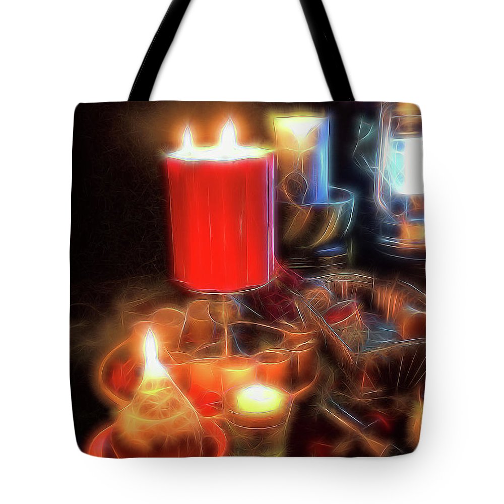 Candle Still Life - Tote Bag