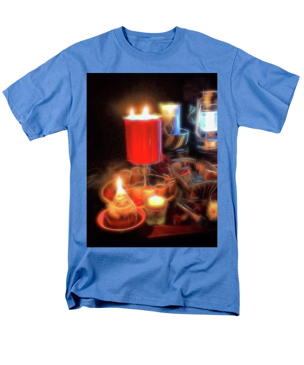 Candle Still Life - Men's T-Shirt  (Regular Fit)