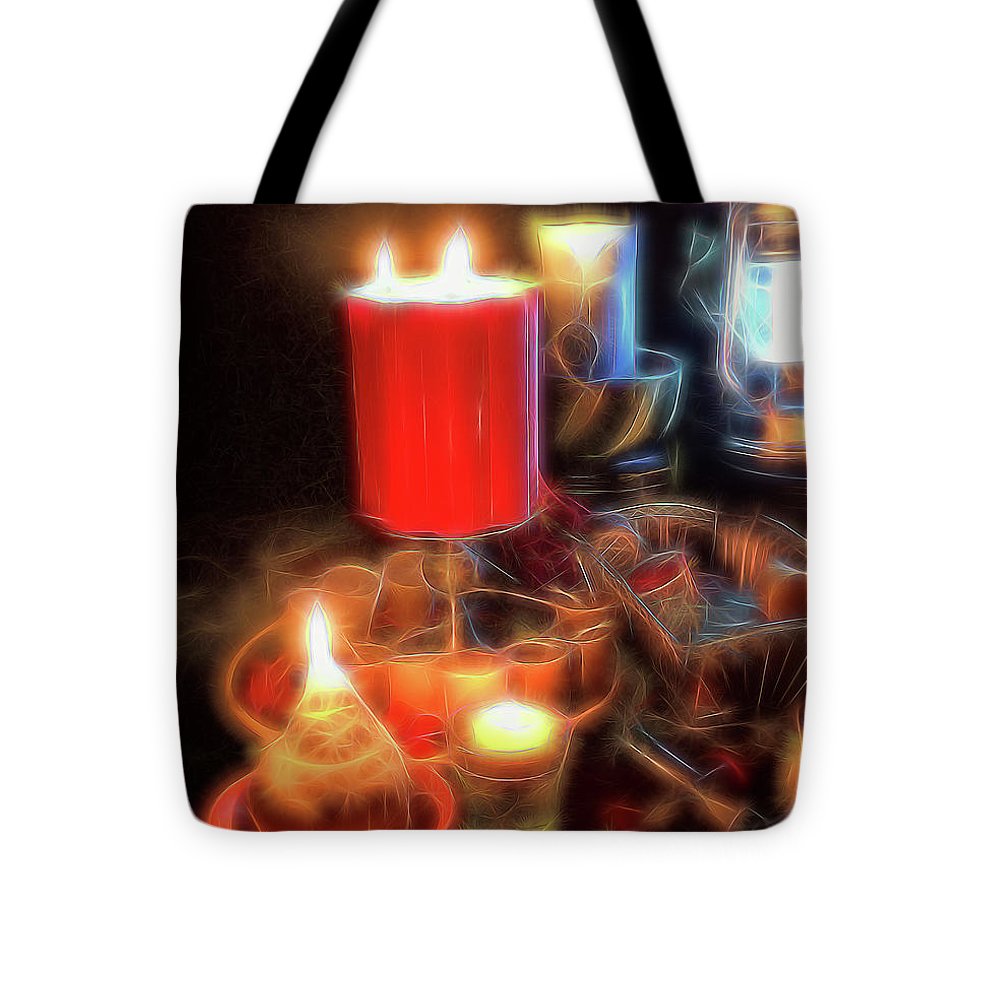 Candle Still Life - Tote Bag