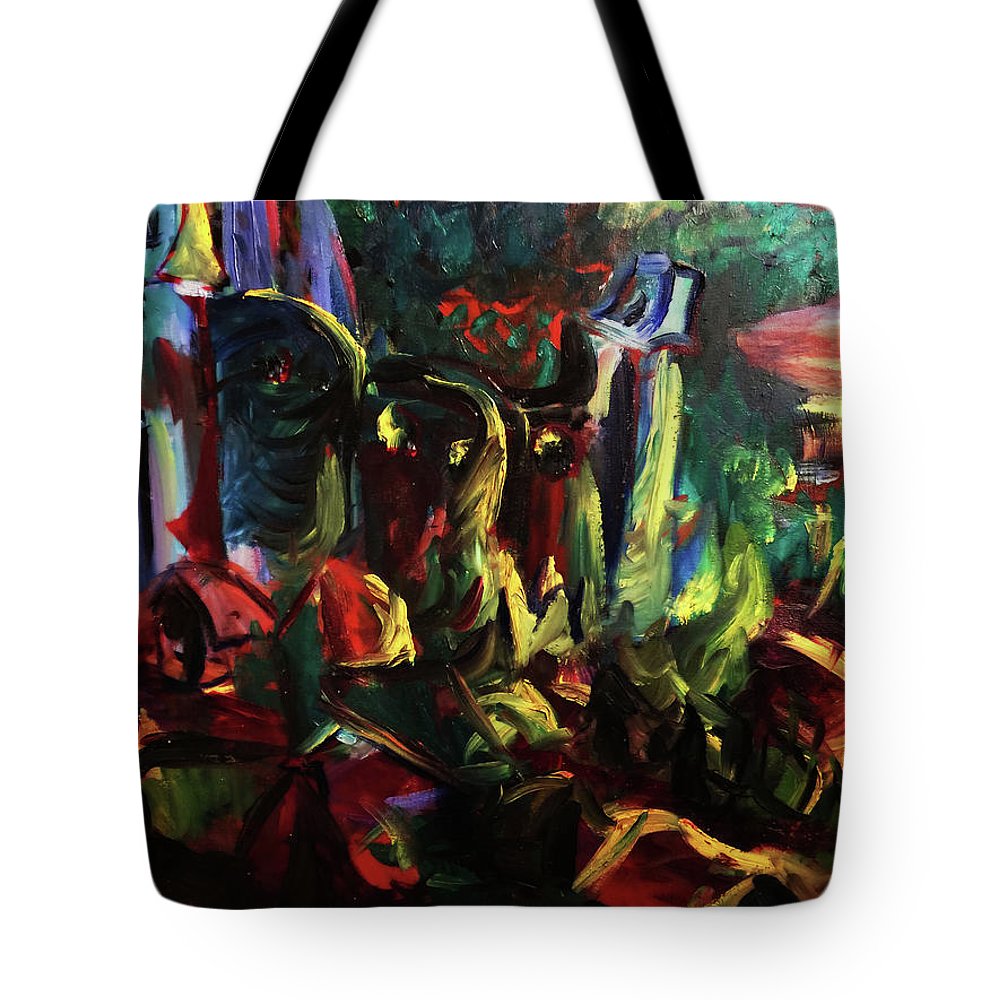 Castle Painting - Tote Bag