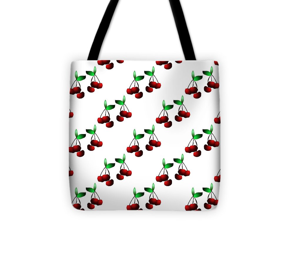 Cherries Pattern - Tote Bag
