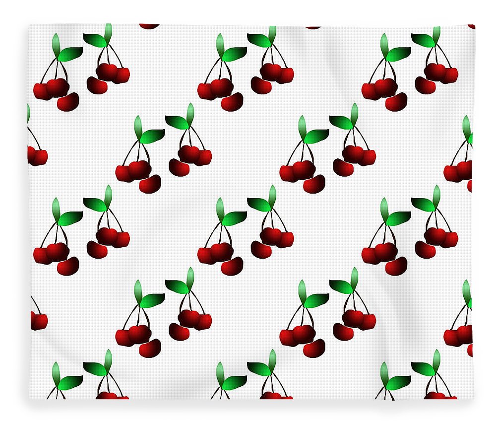 Cherries Pattern - Blanket