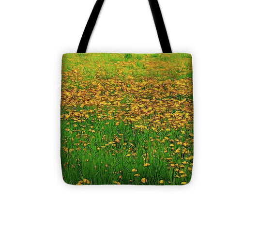 Dandelion Field - Tote Bag