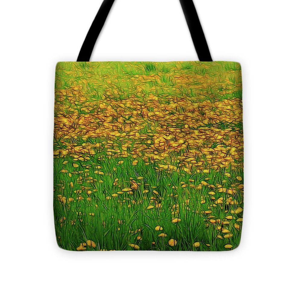 Dandelion Field - Tote Bag