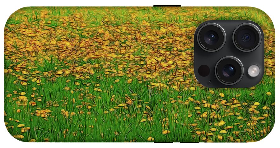 Dandelion Field - Phone Case