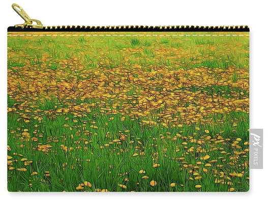Dandelion Field - Carry-All Pouch