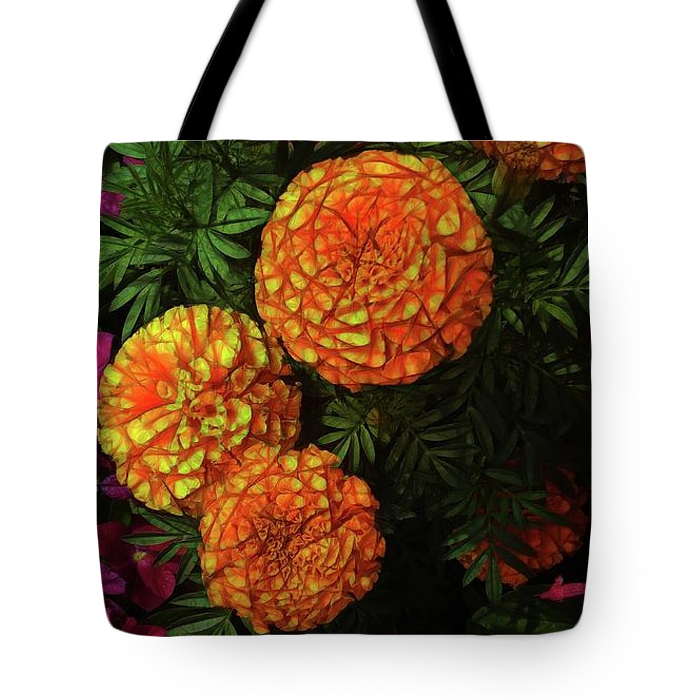 Large Marigolds - Tote Bag