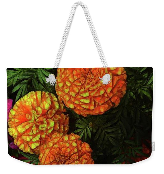 Large Marigolds - Weekender Tote Bag