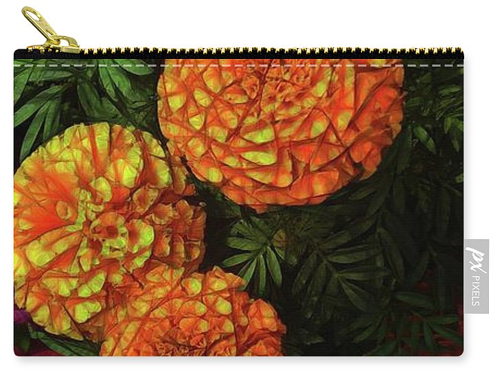 Large Marigolds - Carry-All Pouch