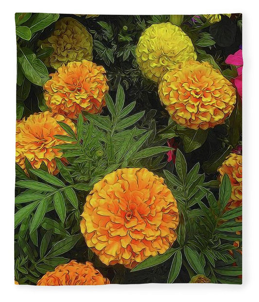 Marigold Garden - Blanket