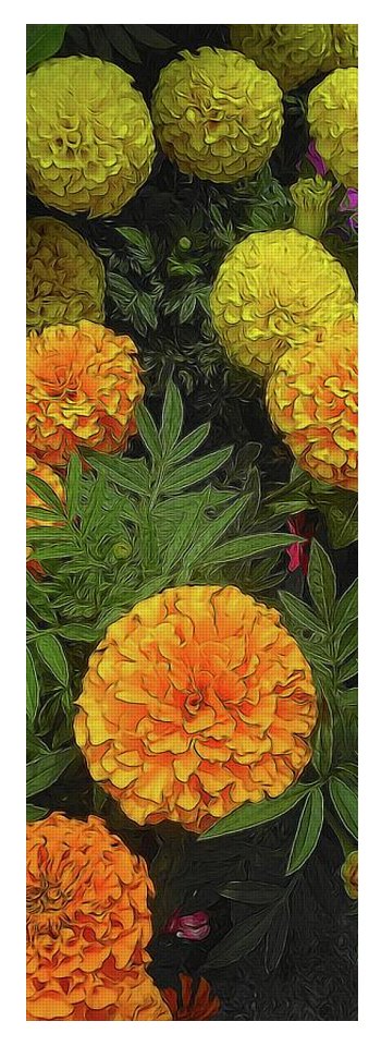 Marigold Garden - Yoga Mat