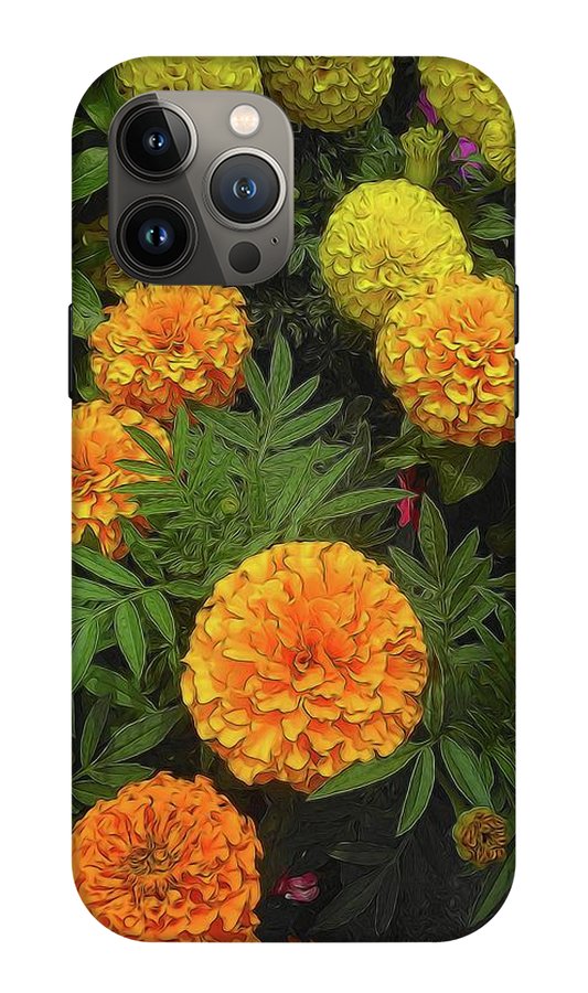 Marigold Garden #1 - Phone Case