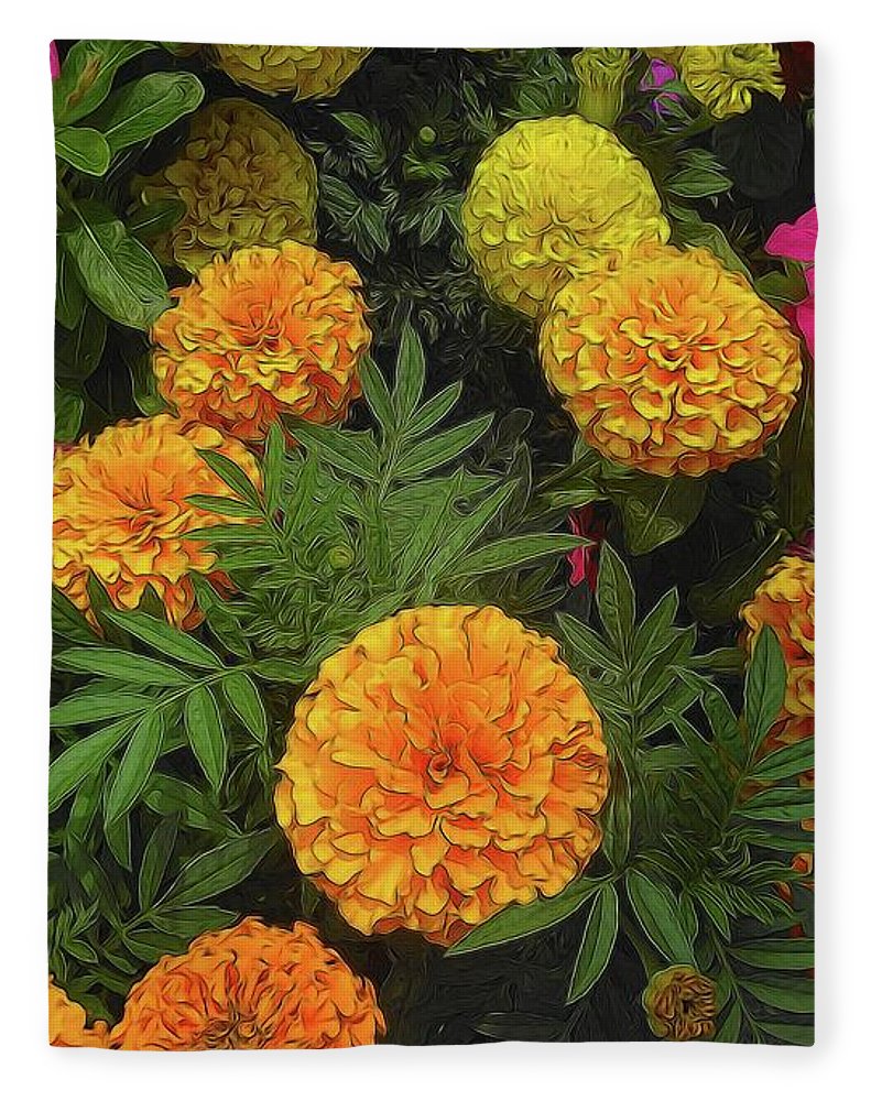 Marigold Garden - Blanket