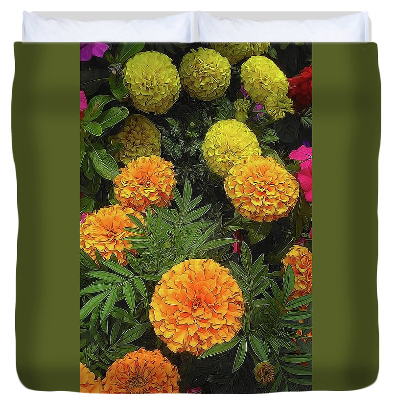 Marigold Garden - Duvet Cover