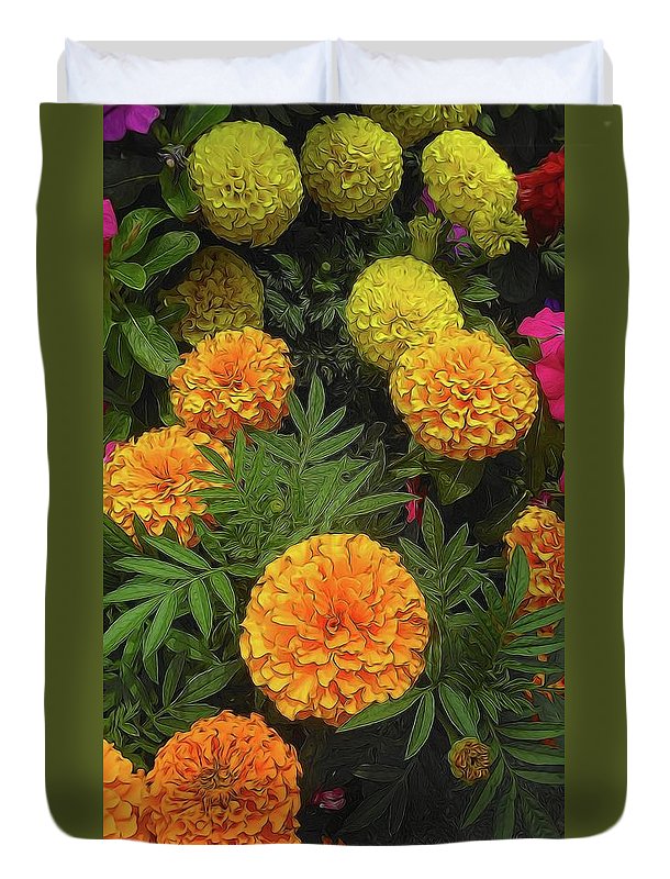 Marigold Garden - Duvet Cover