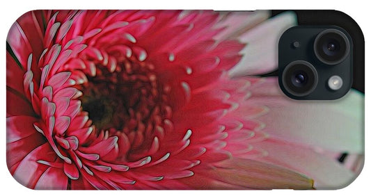 Pink Daisy Sideview #1 - Phone Case