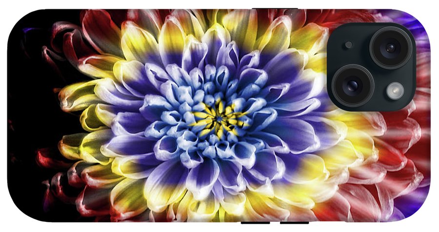 Rainbow Chrysanthemum #1 - Phone Case