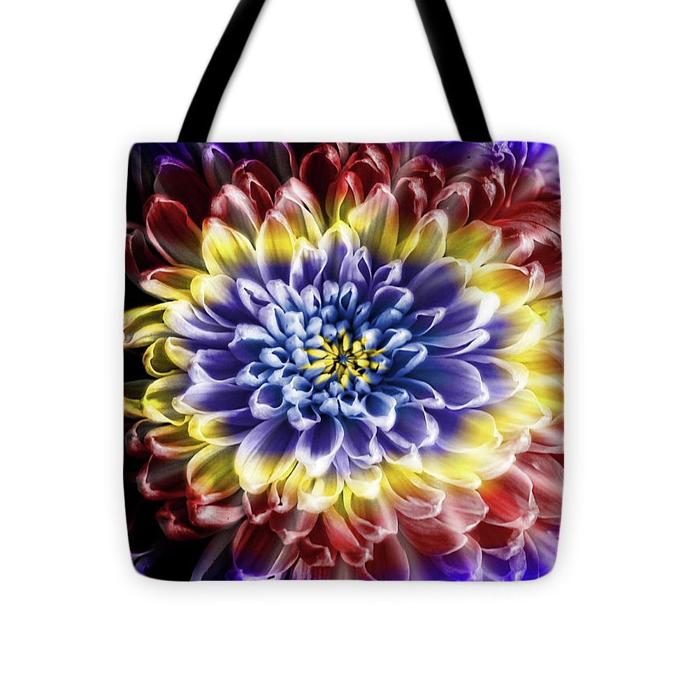 Rainbow Chrysanthemum - Tote Bag