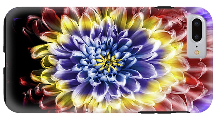 Rainbow Chrysanthemum #1 - Phone Case