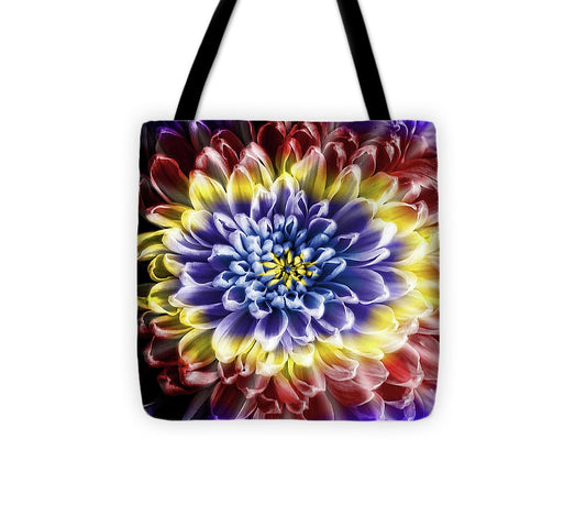 Rainbow Chrysanthemum - Tote Bag