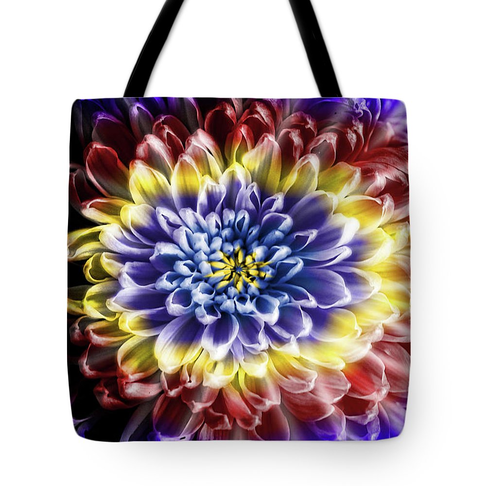 Rainbow Chrysanthemum - Tote Bag