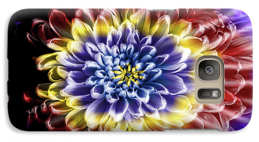 Rainbow Chrysanthemum #1 - Phone Case