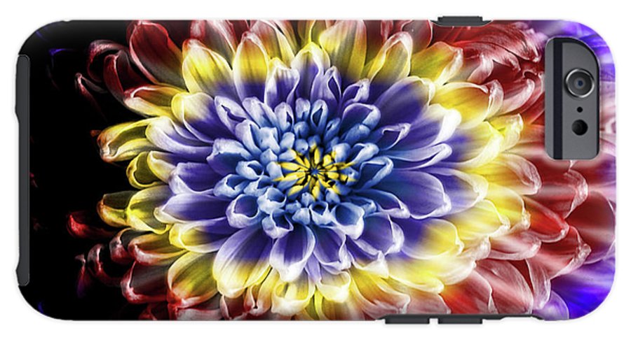 Rainbow Chrysanthemum #1 - Phone Case