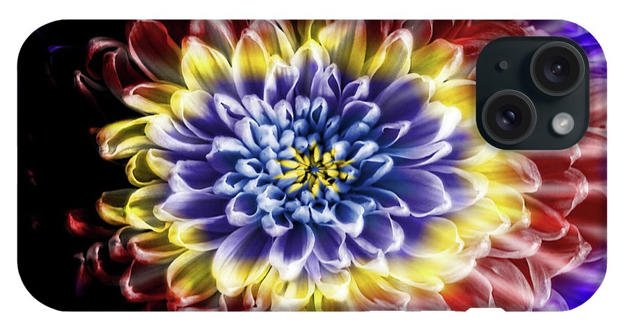 Rainbow Chrysanthemum #1 - Phone Case