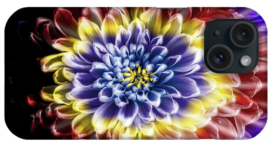 Rainbow Chrysanthemum #1 - Phone Case