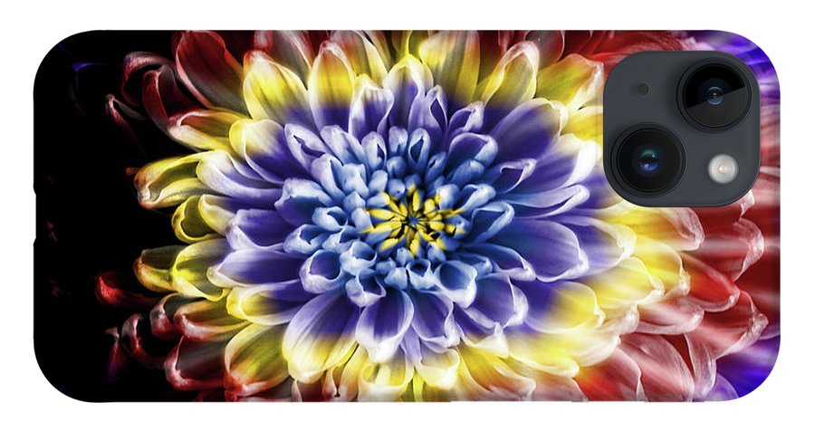 Rainbow Chrysanthemum #1 - Phone Case