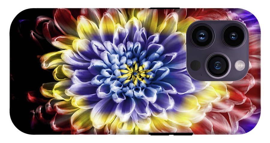 Rainbow Chrysanthemum #1 - Phone Case