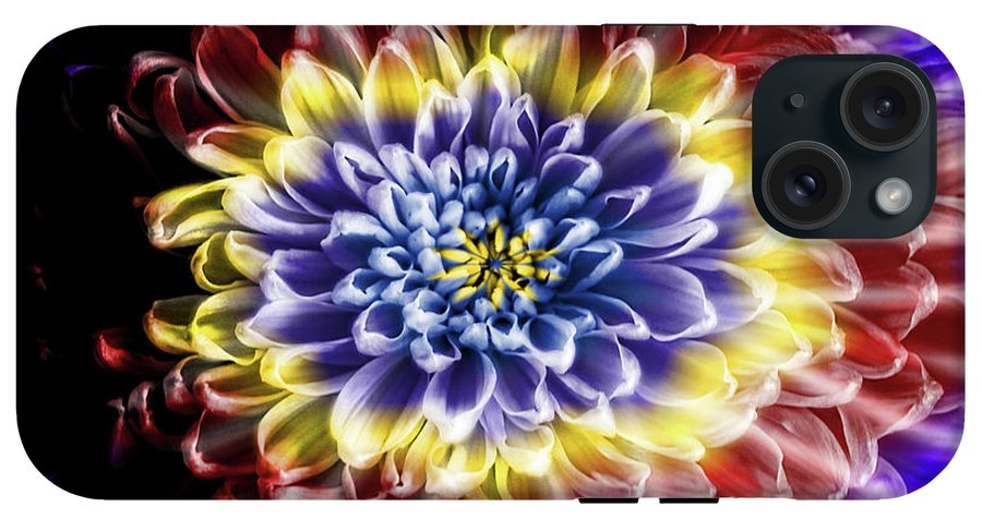 Rainbow Chrysanthemum #1 - Phone Case