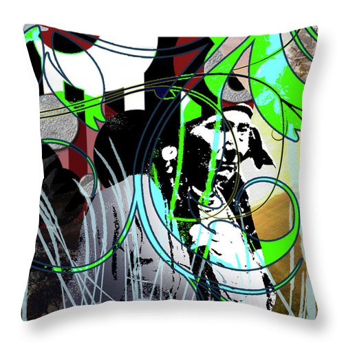 Tribal American - Throw Pillow