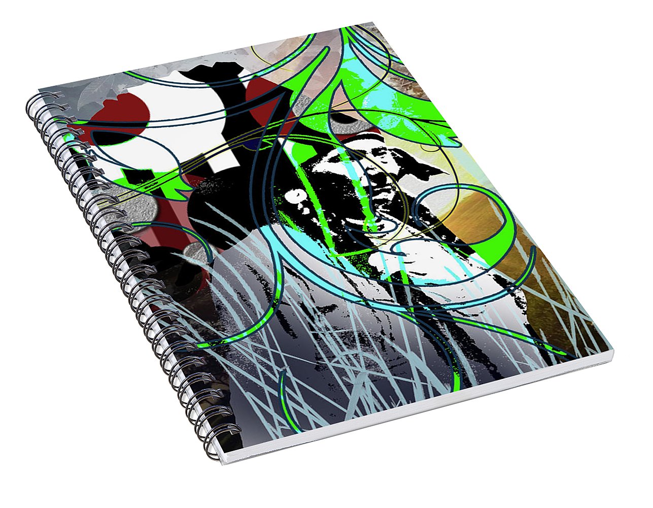 Tribal American - Spiral Notebook