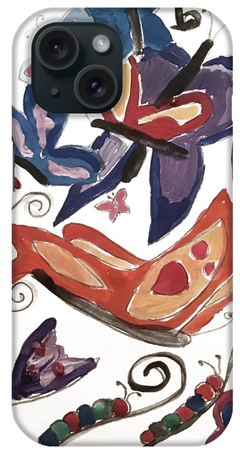 Watercolor Butterflies - Phone Case