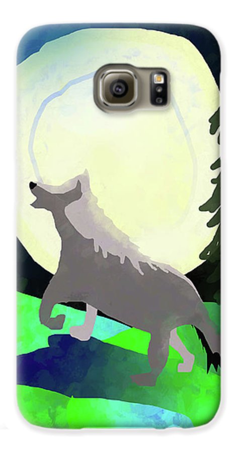 Wolf Moon #1 - Phone Case