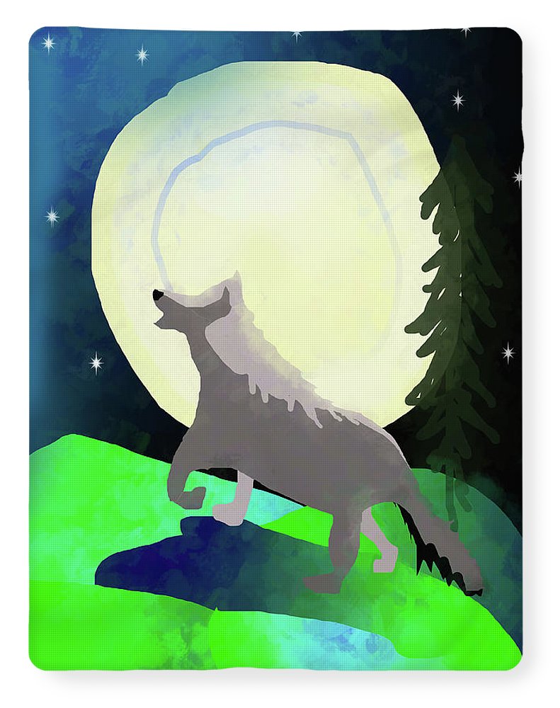 Wolf Moon - Blanket