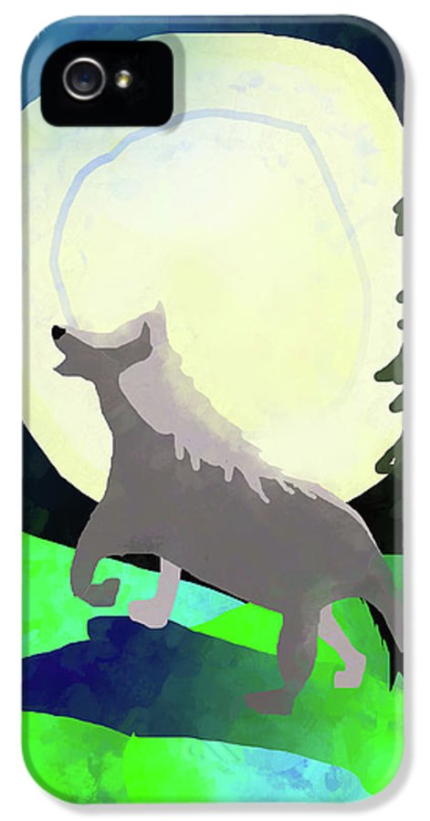 Wolf Moon #1 - Phone Case