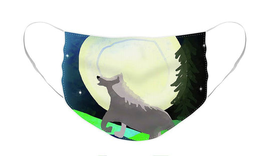 Wolf Moon - Face Mask