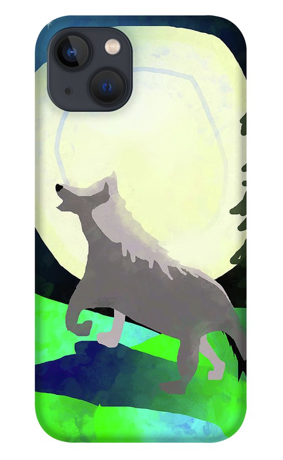 Wolf Moon #1 - Phone Case