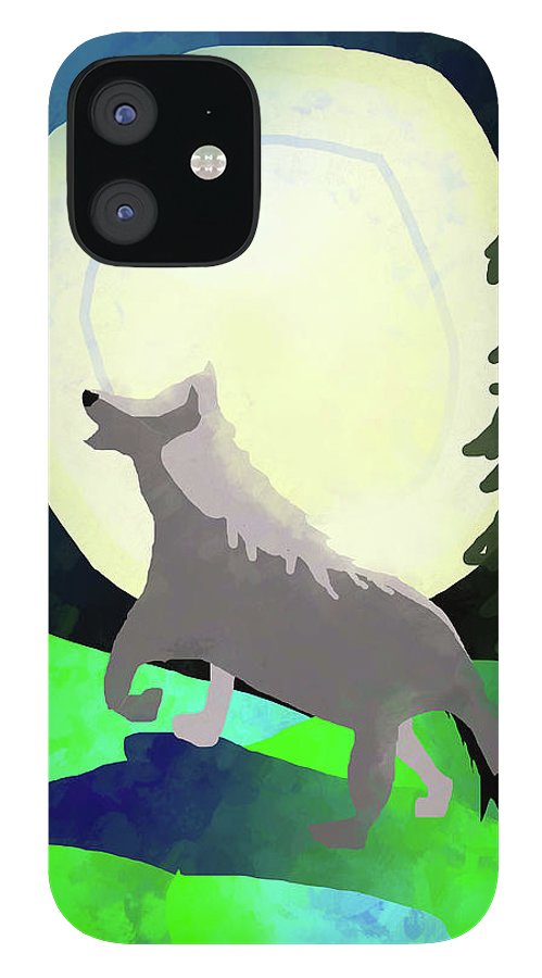 Wolf Moon #1 - Phone Case