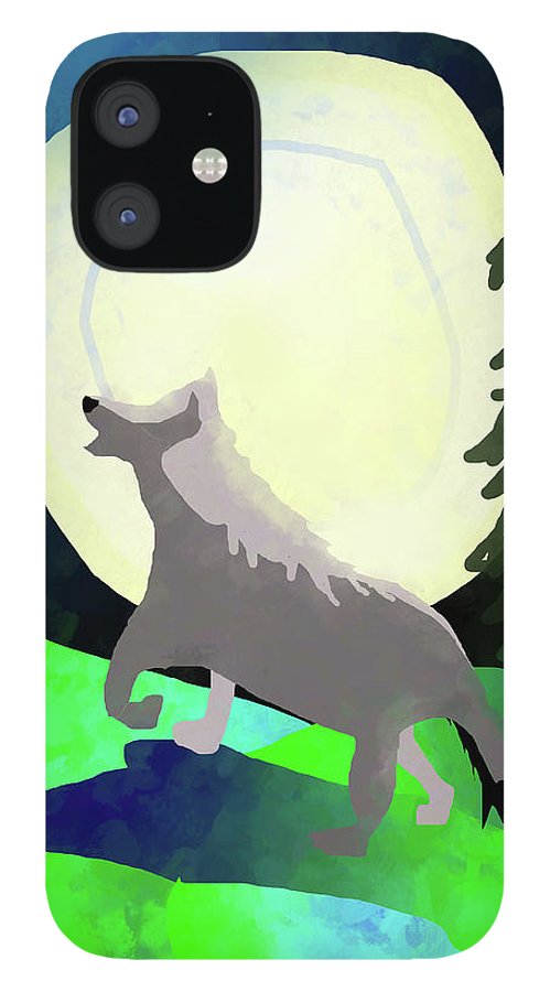 Wolf Moon #1 - Phone Case